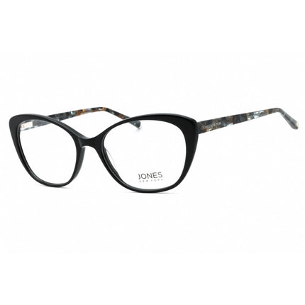 Jones New York Women's Eyeglasses - Black Acetate Cat Eye Full Rim Frame | J774 0BLA ,