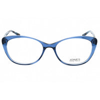 Jones New York Women's Eyeglasses - Blue Acetate Cat Eye Full Rim Frame | J774 0BLE ,