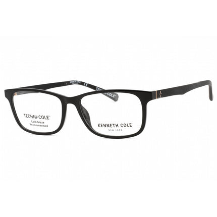 Kenneth Cole New York Men's Eyeglasses - Shiny Black Rectangular Frame | KC0343 001 ,