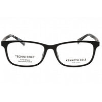 Kenneth Cole New York Men's Eyeglasses - Shiny Black Rectangular Frame | KC0343 001 ,