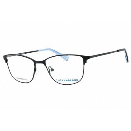 Lucky Brand Women's Eyeglasses - Black Cat Eye Full Rim Frame Clear Lens | D113 0BLA ,