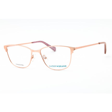 Lucky Brand Women's Eyeglasses - Rose Gold Metal Cat Eye Full Rim Frame | D113 0ROG ,