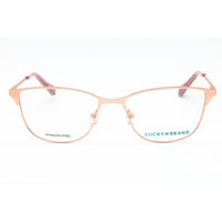 Lucky Brand Women's Eyeglasses - Rose Gold Metal Cat Eye Full Rim Frame | D113 0ROG ,