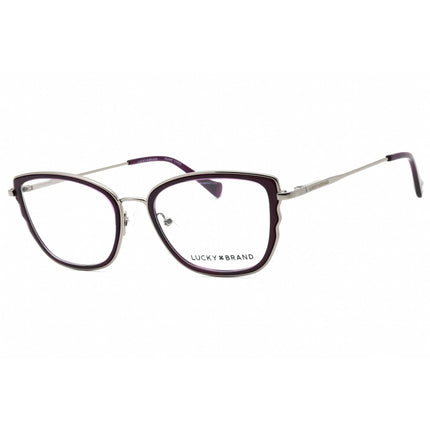 Lucky Brand Women's Eyeglasses - Purple Metal Cat Eye Shape Full Rim Frame | D116 0PUR ,