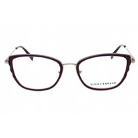 Lucky Brand Women's Eyeglasses - Purple Metal Cat Eye Shape Full Rim Frame | D116 0PUR ,