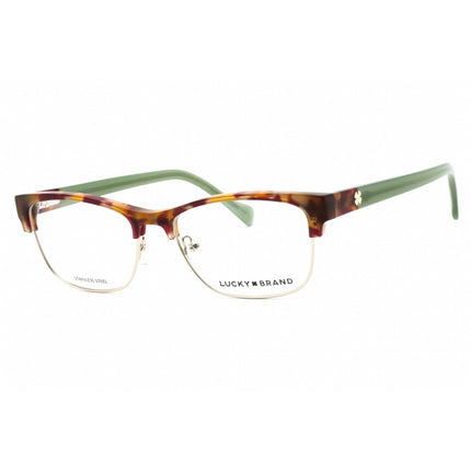 Lucky Brand Women's Eyeglasses - Tortoise/Green Cat Eye Full Rim Frame | D228 0TOG ,