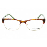 Lucky Brand Women's Eyeglasses - Tortoise/Green Cat Eye Full Rim Frame | D228 0TOG ,