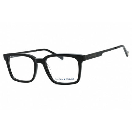 Lucky Brand Men's Eyeglasses - Black Acetate Square Shape Full Rim Frame | D408 0BLA ,