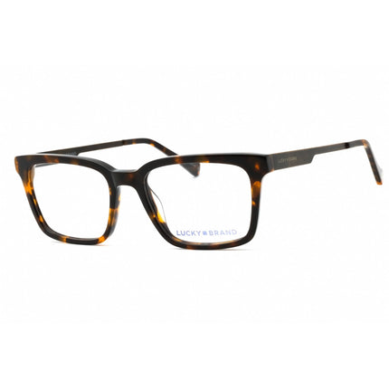 Lucky Brand Men's Eyeglasses - Tortoise Acetate Square Full Rim Frame | D408 0TOR ,