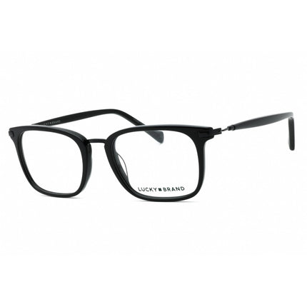 Lucky Brand Men's Eyeglasses - Black Acetate Square Shape Full Rim Frame | D414 0BLA ,