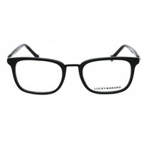 Lucky Brand Men's Eyeglasses - Black Acetate Square Shape Full Rim Frame | D414 0BLA ,
