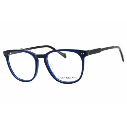 Lucky Brand Men's Eyeglasses - Navy Acetate Square Shape Full Rim Frame | D417 0NAV ,