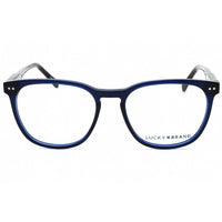 Lucky Brand Men's Eyeglasses - Navy Acetate Square Shape Full Rim Frame | D417 0NAV ,