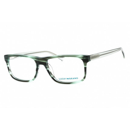 Lucky Brand Men's Eyeglasses - Green Acetate Rectangular Full Rim Frame | VLBD419 0GRE ,