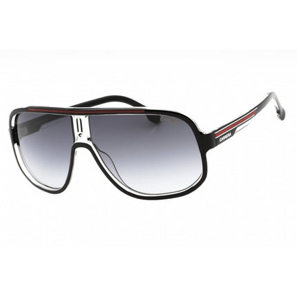 Carrera Men's Sunglasses - Black Red Frame Dark Grey Sf Lens | CARRERA 1058/S 0OIT 9O ,