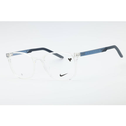 Nike Unisex Eyeglasses - Clear/Mystic Navy Injected Propionate Frame | NIKE 7270 900 ,