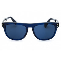 Salvatore Ferragamo Men's Sunglasses - Transparent Blue Browline Frame | SF1111S 432 ,