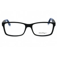 Salvatore Ferragamo Men's Eyeglasses - Matte Black Rectangular Frame | SF2908 002 ,
