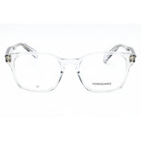 Salvatore Ferragamo Men's Eyeglasses - Light Crystal Grey Acetate Frame | SF2925 050 ,