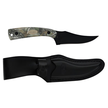 Schrade Old Timer Knife - Sharpfinger Pro Hunter Sawcut Handle Fixed Blade | 152OTBC ,