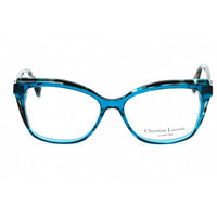 Christian Lacroix Women's Eyeglasses - Blue Plastic Cat Eye Shape Frame | CL1084 618 ,