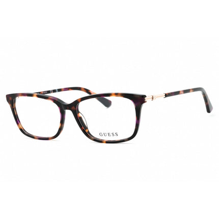 Guess Women's Eyeglasses - Violet/Other Acetate Cat Eye Full Rim Frame | GU2907 083 ,