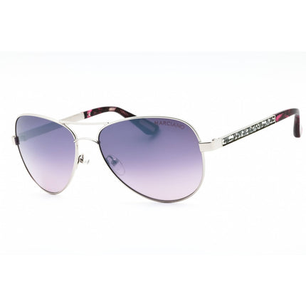 Guess By Marciano Women's Sunglasses - Shiny Dark Nickeltin Metal Frame | GM0754 06Z ,
