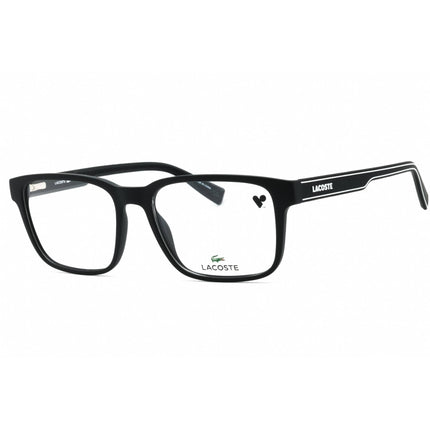 Lacoste Men's Eyeglasses - Matte Black Injected Propionate Square Frame | L2895 002 ,