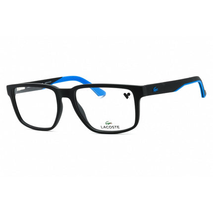 Lacoste Men's Eyeglasses - Matte Black Rectangular Shape Full Rim Frame | L2912 002 ,