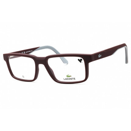 Lacoste Men's Eyeglasses - Dark Red Injected Propionate Full Rim Frame | L2922 603 ,
