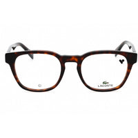 Lacoste Men's Eyeglasses - Dark Havana Acetate Square Shape Full Rim Frame | L2938 230 ,