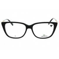 Lacoste Women's Eyeglasses - Black Acetate Cat Eye Shape Full Rim Frame | L2939 001 ,