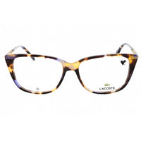 Lacoste Women's Eyeglasses - Havana Purple Acetate Cat Eye Full Rim Frame | L2939 219 ,