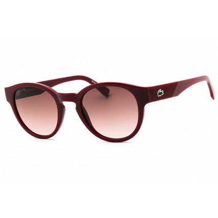 Lacoste Women's Sunglasses - Dark Red Injected Propionate Round Frame | L6000S 603 ,