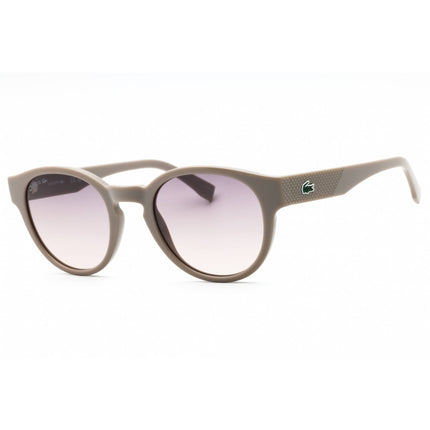 Lacoste Women's Sunglasses - Light Grey Injected Propionate Round Frame | L6000S 038 ,
