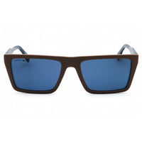 Lacoste Men's Sunglasses - Matte Brown Injected Propionate Square Frame | L6009S 210 ,