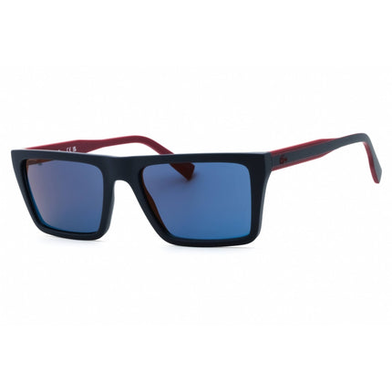 Lacoste Men's Sunglasses - Matte Blue Injected Propionate Square Frame | L6009S 424 ,