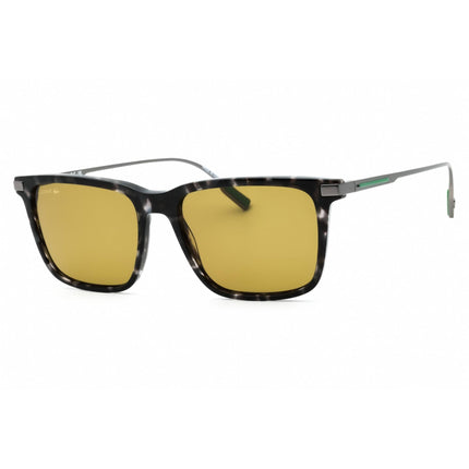 Lacoste Men's Sunglasses - Havana Grey Acetate Square Full Rim Frame | L6017S 240 ,