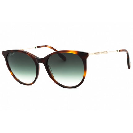 Lacoste Women's Sunglasses - Havana Acetate Cat Eye Shape Full Rim Frame | L993S 214 ,