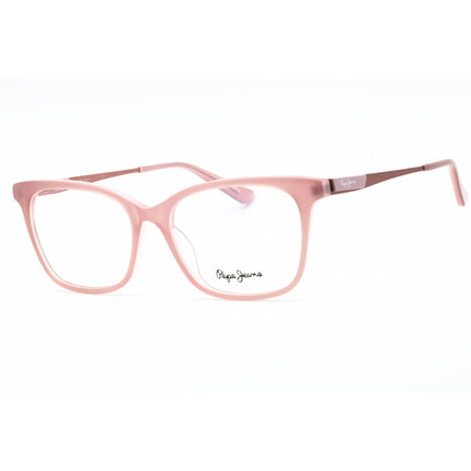 Pepe Jeans Women's Eyeglasses - Pink Plastic Cat Eye Shape Full Rim Frame | PJ3361 C2 ,