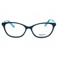 Pepe Jeans Women's Eyeglasses - Petrol Plastic Cat Eye Full Rim Frame | PJ3370 C3 ,