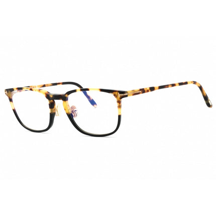 Tom Ford Men's Eyeglasses - Havana/Other Acetate Square Full Rim Frame | FT5699-B 056 ,