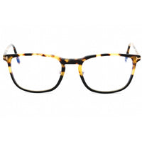 Tom Ford Men's Eyeglasses - Havana/Other Acetate Square Full Rim Frame | FT5699-B 056 ,
