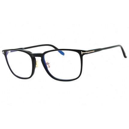 Tom Ford Men's Eyeglasses - Shiny Black Acetate Square Full Rim Frame | FT5699-B 001 ,