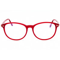 Tom Ford Women's Eyeglasses - Pink /Other Acetate Round Full Rim Frame | FT5810-B 074 ,