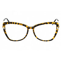 Tom Ford Women's Eyeglasses - Havana/Other Acetate Cat Eye Full Rim | FT5882-B 056 ,