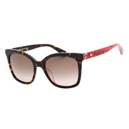 Kate Spade Women's Sunglasses - Brown Gradient Lens Square Shape Frame | KIYA S 02VM ,