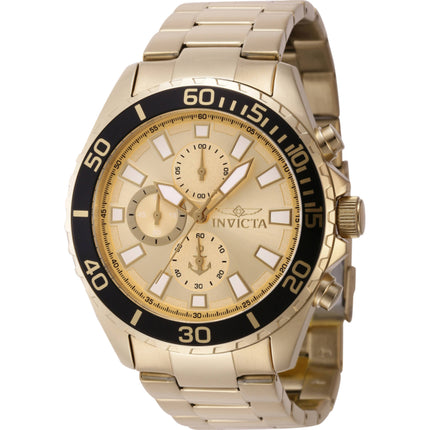 Invicta Men's Watch - Ocean Voyage Chronograph Yellow Gold Steel Bracelet | 46283 ,
