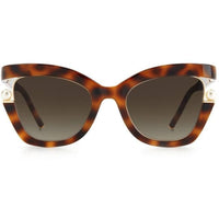 Carolina Herrera Women's Sunglasses - Havana Butterfly Shape Frame | CH 0002/S 005L/HA ,