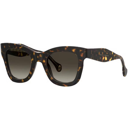 Carolina Herrera Women's Sunglasses - Havana Acetate Cat Eye Frame | CH 0015/S 0086/HA ,